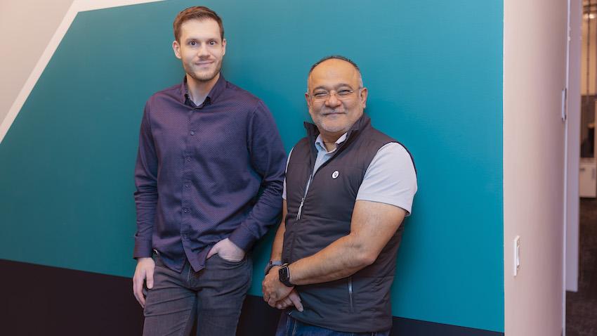 Georgia Tech Ph.D. student Erik Wijmans and Distinguished Professor Irfan Essa